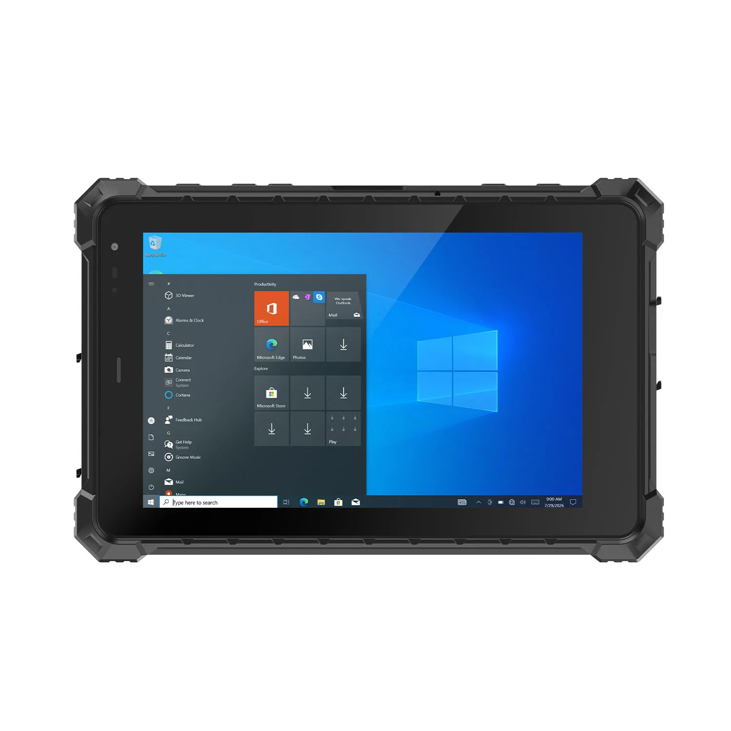 CENAVA W80N N5100 Tableta resistente Win11 IP68 de 8 pulgadas con Windows