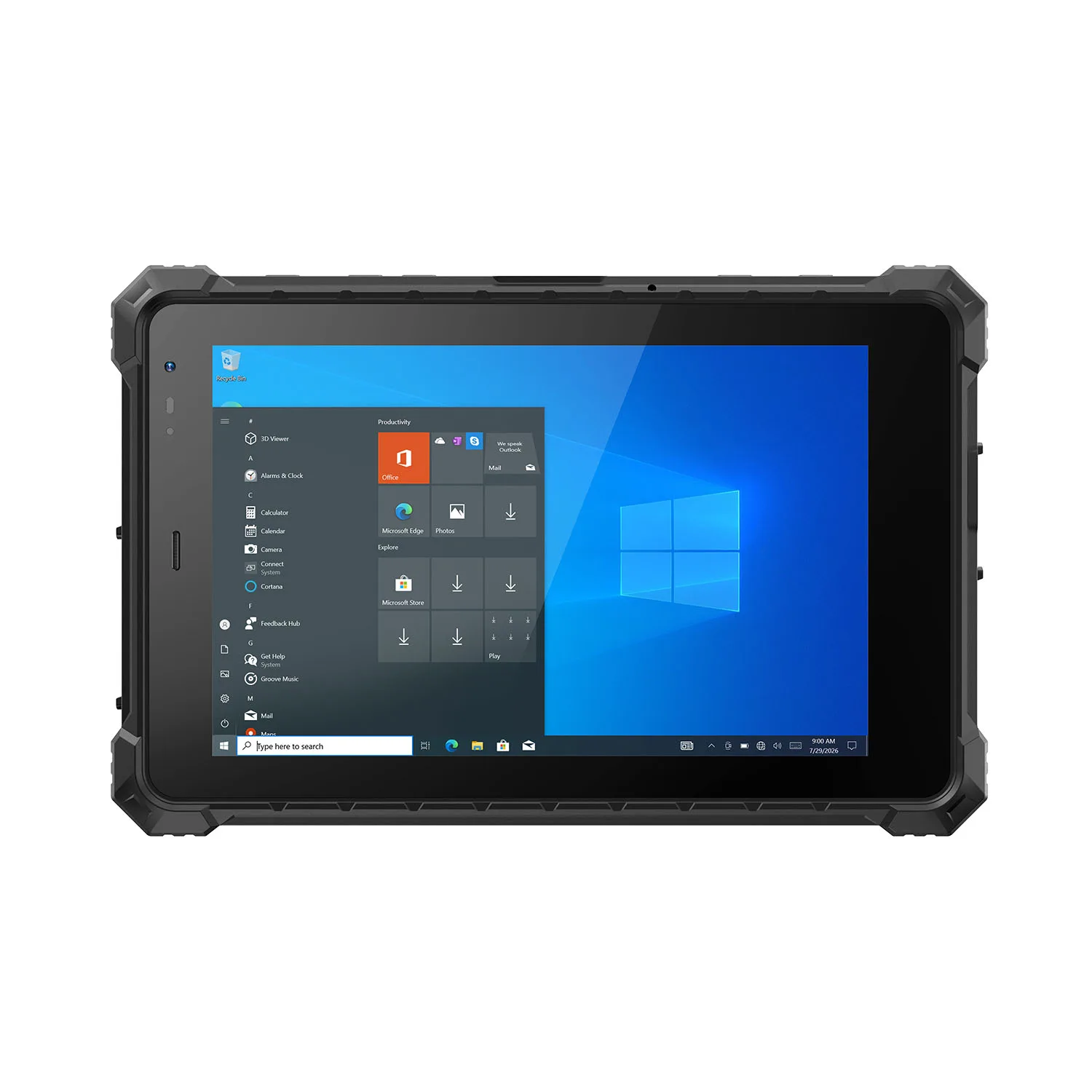 CENAVA W80NX N5100 Tableta resistente IP67 con Windows de 8 pulgadas